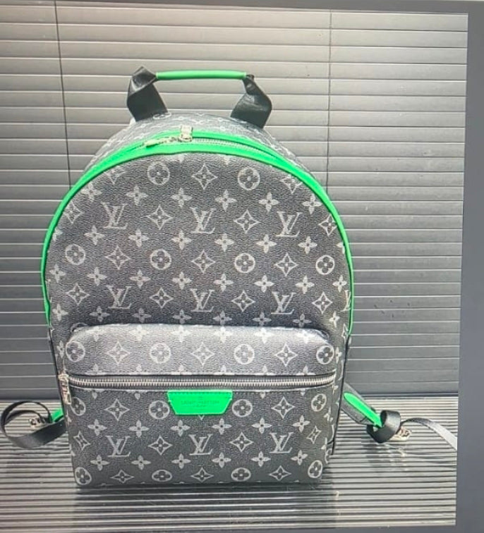 Green And Black Backpack