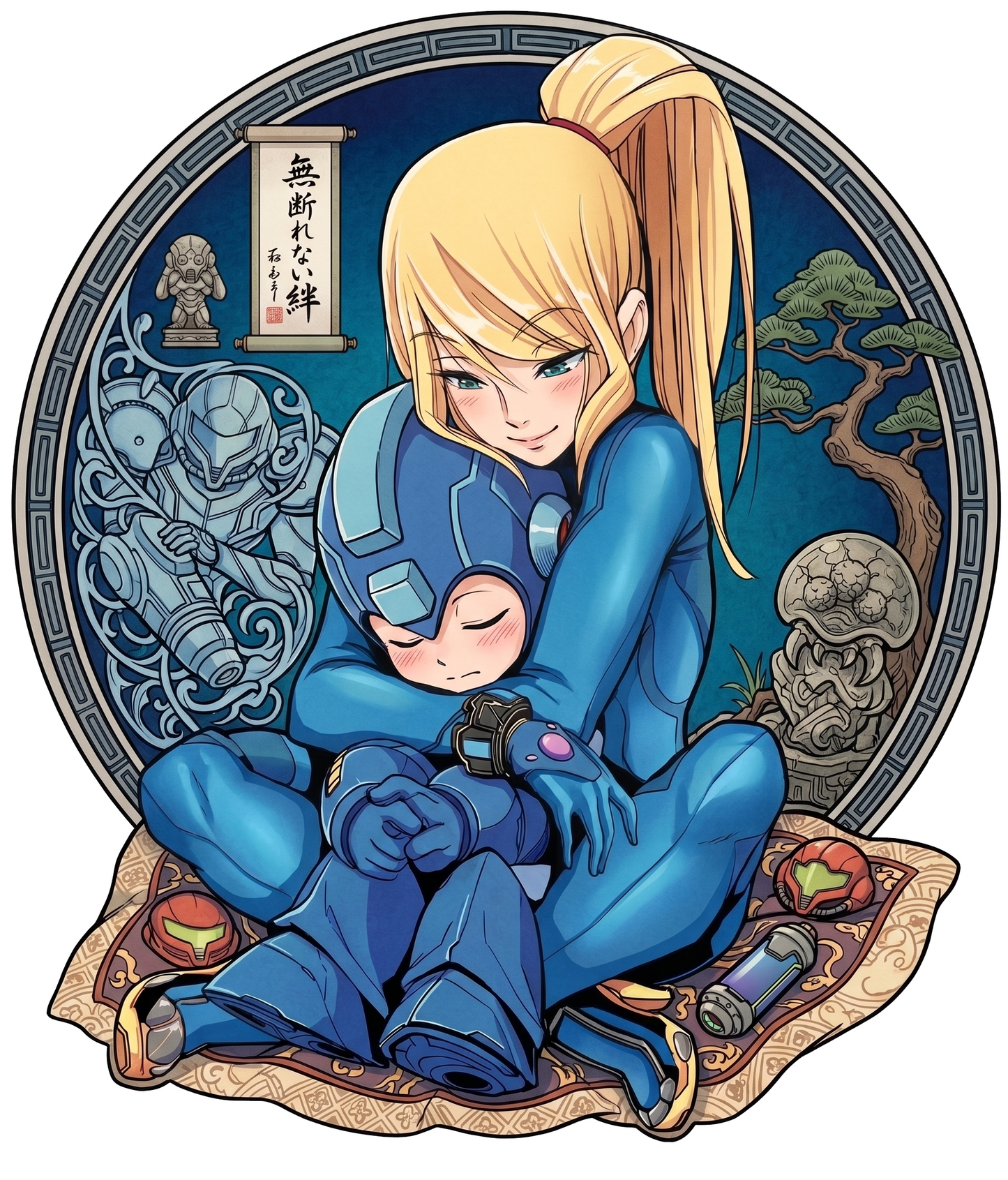 Samus and Rock